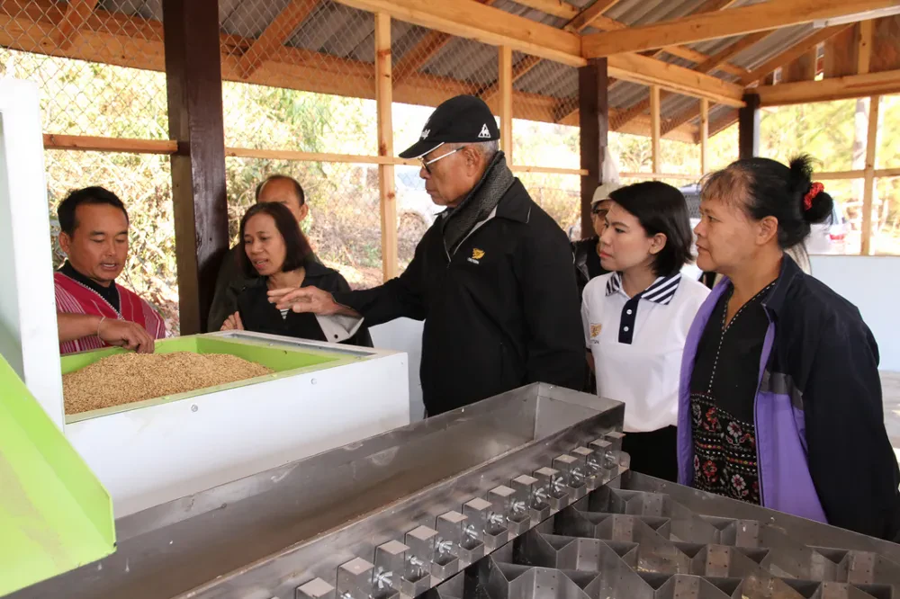 โอสถสภา เปิด “โรงสีชุมชนบ้านวัดจันทร์”สร้างชุมชนบนดอยให้เข้มแข็ง พร้อมอนุรักษ์พันธุ์ข้าวพื้นเมือง