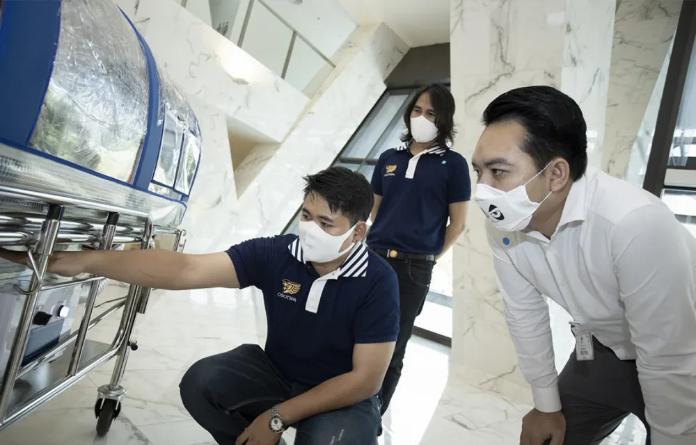 Osotspa joins forces with Mor Lab Panda to fight COVID-19