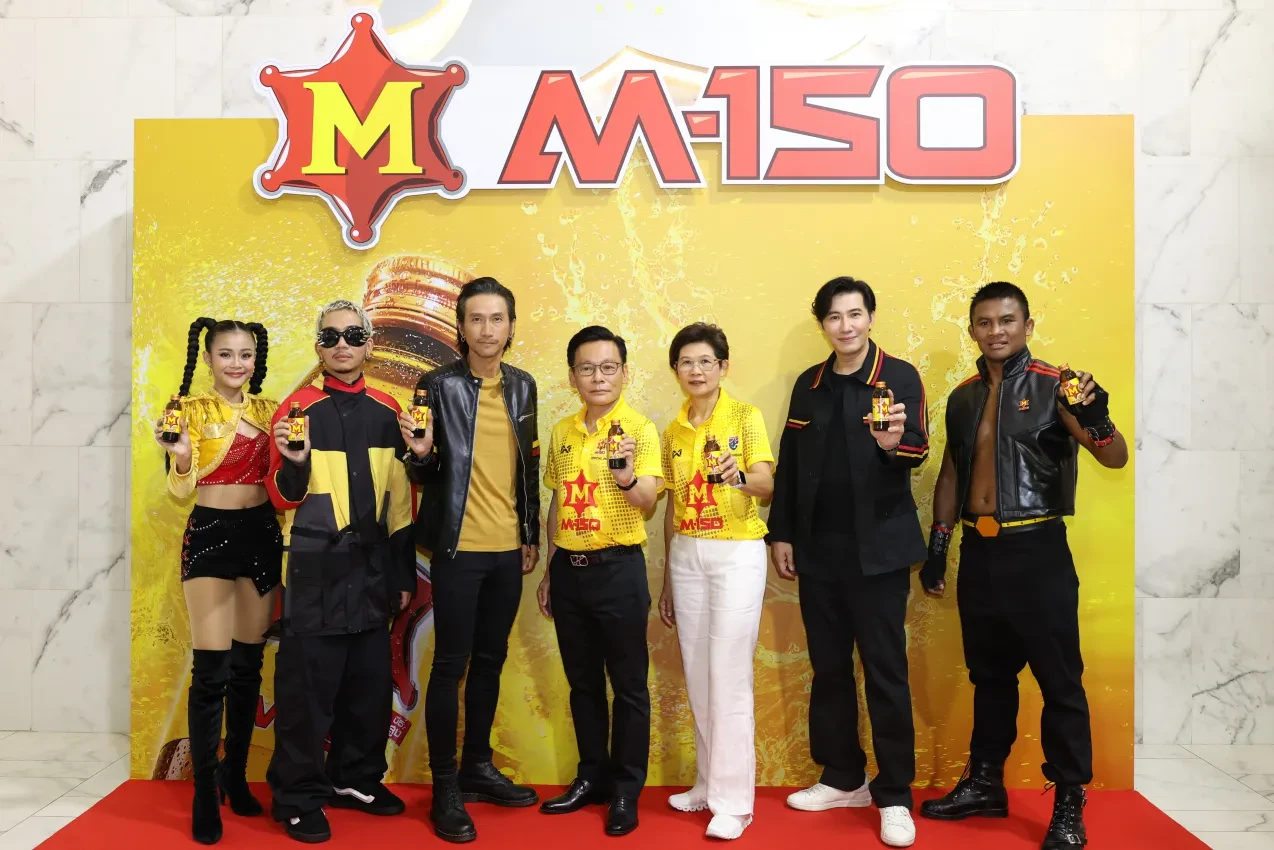 M150 ทุ่มกว่า 200 ล้าน เล่นใหญ่จัดเบอร์แรง 5 พรีเซนเตอร์ตัวท็อป