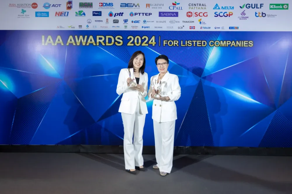 ‘โอสถสภา’ รับ 3 รางวัล ระดับ ‘Outstanding’ จากเวที IAA Awards 2024