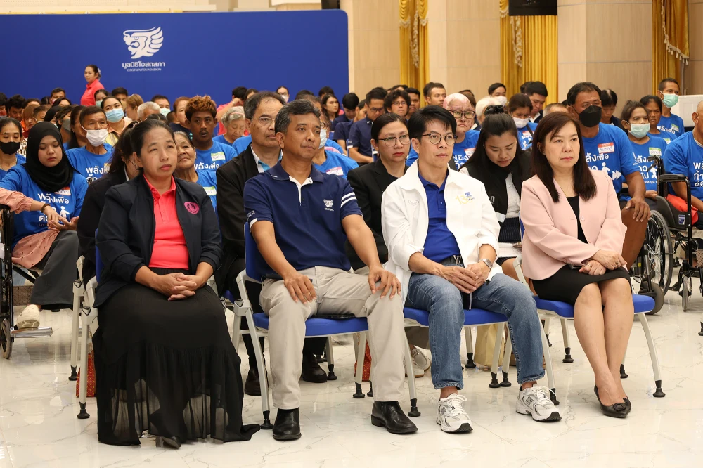 มูลนิธิโอสถสภา ร่วมกับพนักงานจิตอาสาโอสถสภา ส่งมอบอาชีพคนพิการ จ.พระนครศรีอยุธยา สานต่อโครงการปีที่ 3