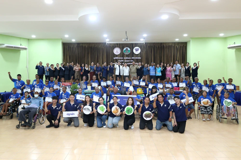 Osotspa Foundation Continues Empowering People with Disabilities  in Uthai Thani. Marking the Third Province in the Program