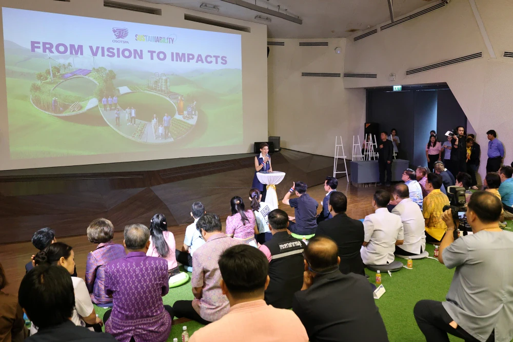 “เปลี่ยนวิสัยทัศน์สู่ผลลัพธ์”  โอสถสภาประกาศความสำเร็จ ESG ระยะแรก เปิดแผนยั่งยืน 2573 ขยายสู่การ ‘พัฒนาคน’ และ ‘ลดของเสีย’ ตลอดห่วงโซ่อุปทาน