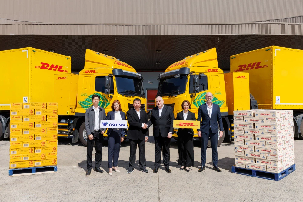 โอสถสภาสานความร่วมมือ DHL ขับเคลื่อน Green Logistic ยกระดับประสิทธิภาพและลดคาร์บอนสู่อนาคตยั่งยืน