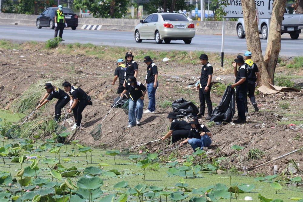 โอสถสภาจับมือชุมชนและภาครัฐ ปรับโฉมไหล่ทางหน้าโรงงานอยุธยาสู่พื้นที่สีเขียวร่มรื่น ภายใต้โครงการ OSOTSPA GOOD FOR HEART
