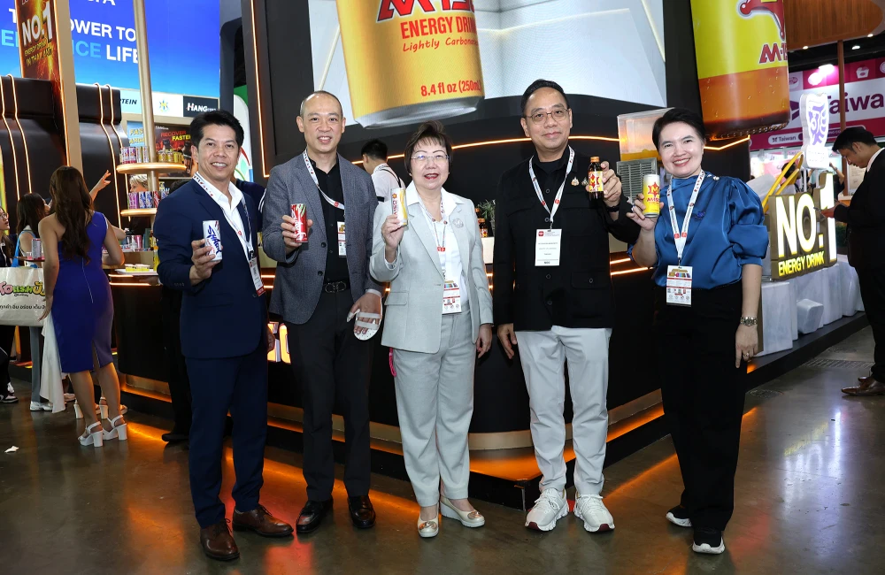 โอสถสภาร่วมต้อนรับคณะผู้บริหารภาครัฐ ให้เกียรติเยี่ยมชมบูธในงาน THAIFEX – Anuga Asia 2026
