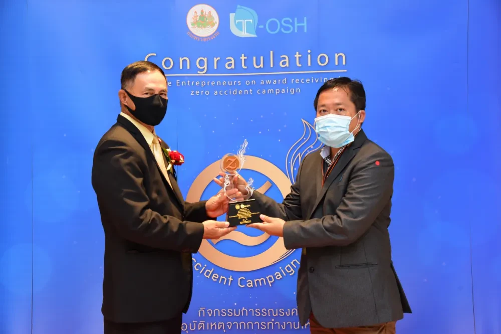 Osotspa Receives Zero Accident Campaign Award for the Second Consecutive Year